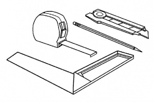 angle iron meter roll pencil cutter