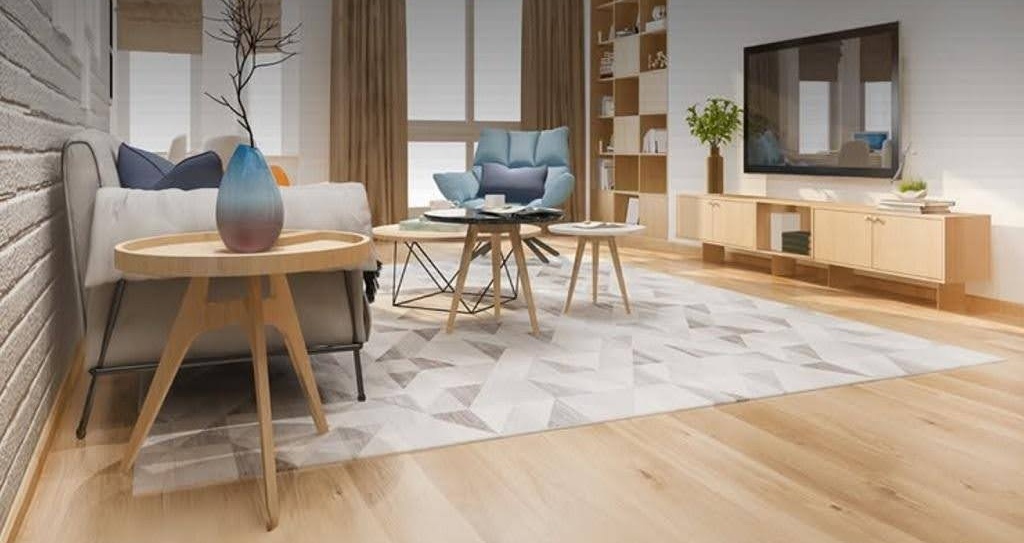 motif lantai vinyl