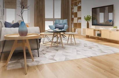 motif lantai vinyl