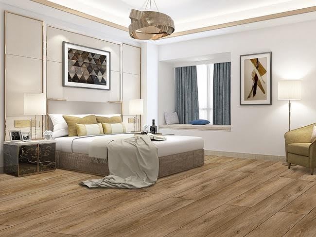 motif lantai vinyl