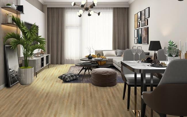 motif lantai vinyl